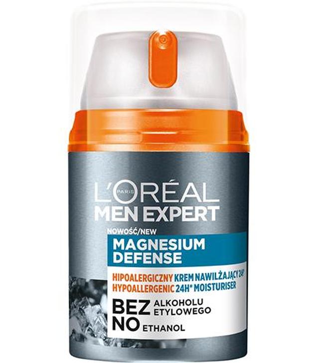 L'Oreal Men Expert Magnesium Defense Hipoalergiczny Krem nawilżający, 50 ml