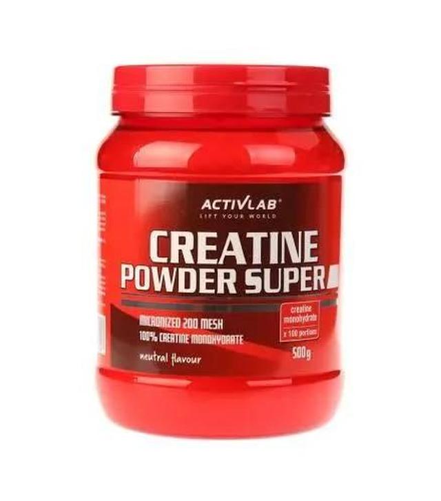 Activlab Creatine Powder Super, smak pomarańczowy, 500 g