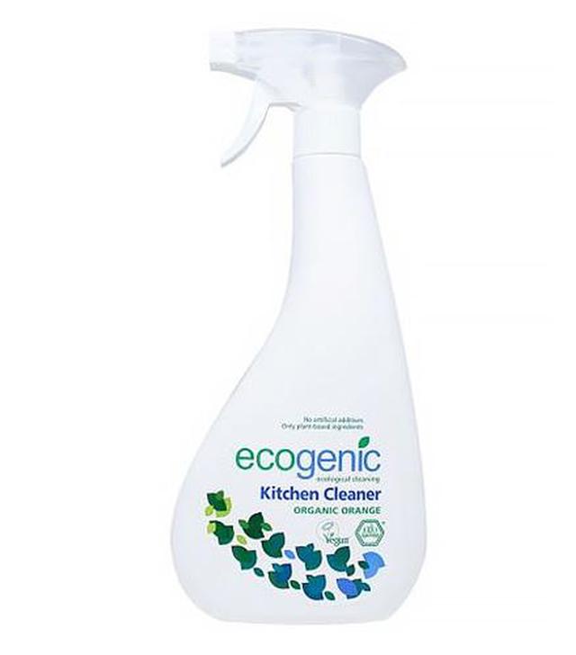 Ecogenic, Ekologiczny Spray do czyszczenia powierzchni kuchennych Pomarańcza, 500 ml