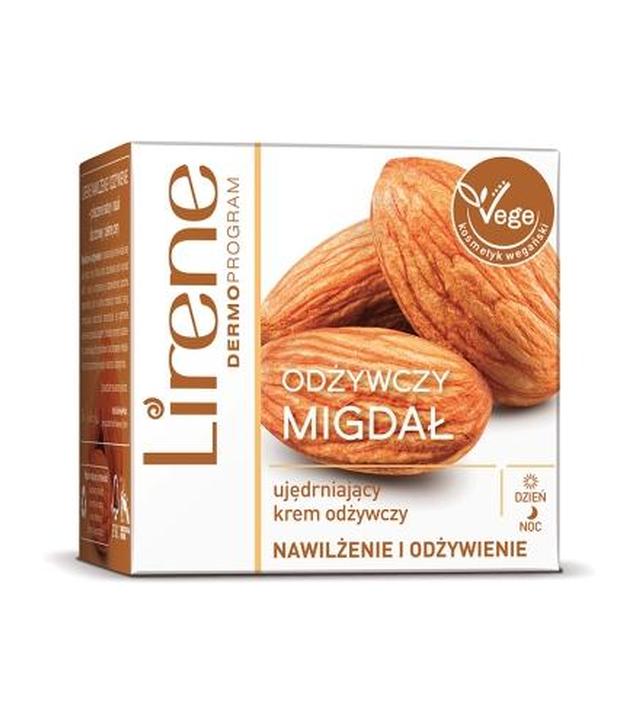Lirene Odżywczy Migdał ujędrniający krem odżywczy dzień/noc - 50 ml - cena, opinie, właściwości