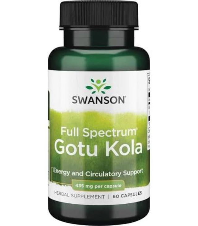 SWANSON Gotu kola - 60 kaps.