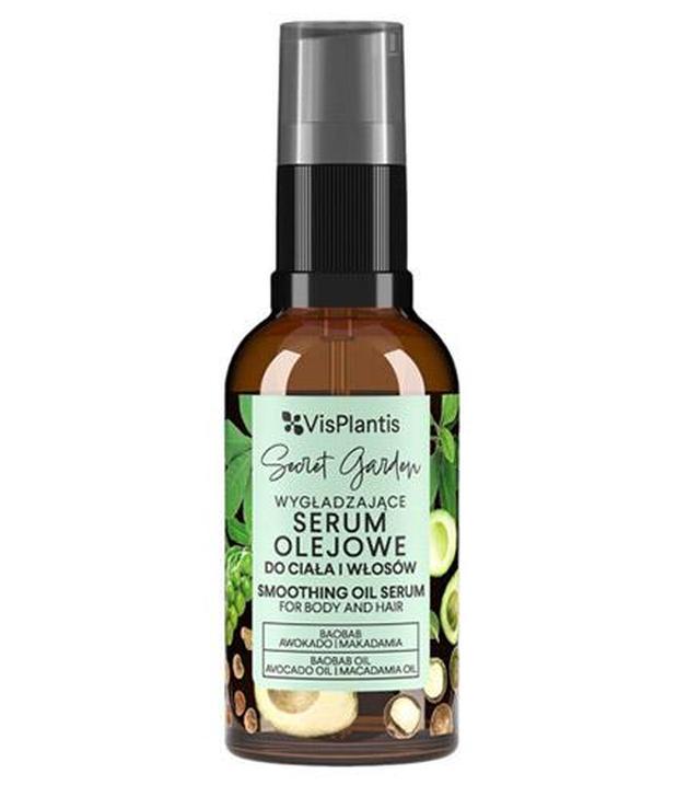 Vis Plantis Serum olejowe wygładzające do ciała i włosów, baobab, awokado, makadamia, 30 ml - ważny do 2025-09-17