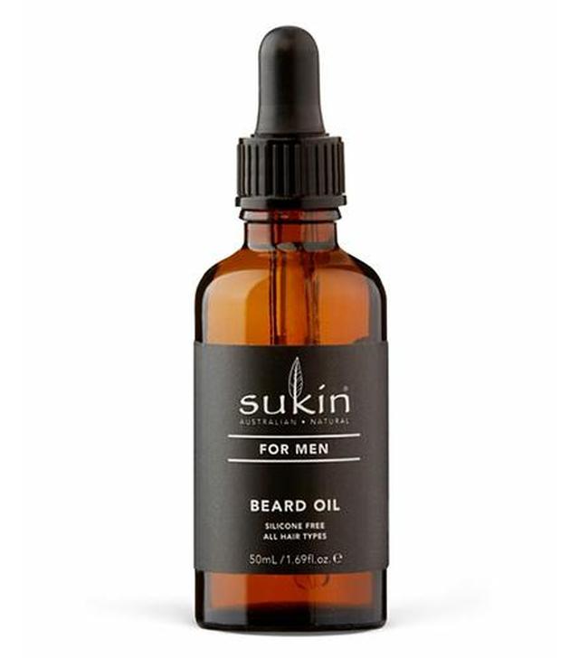 Sukin For Men Nawilżający olejek do brody, 50 ml