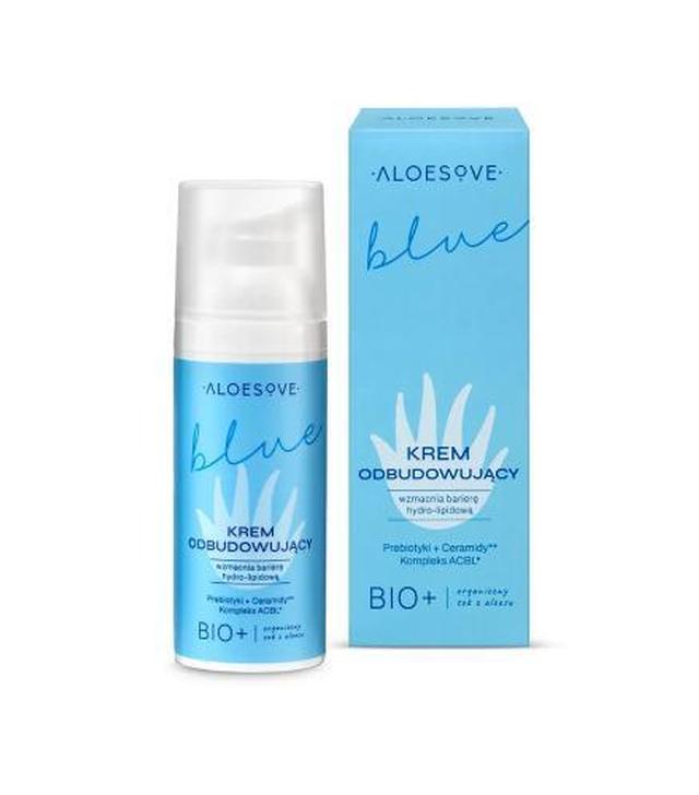 Aloesove Blue Krem odbudowujący do twarzy, 50 ml