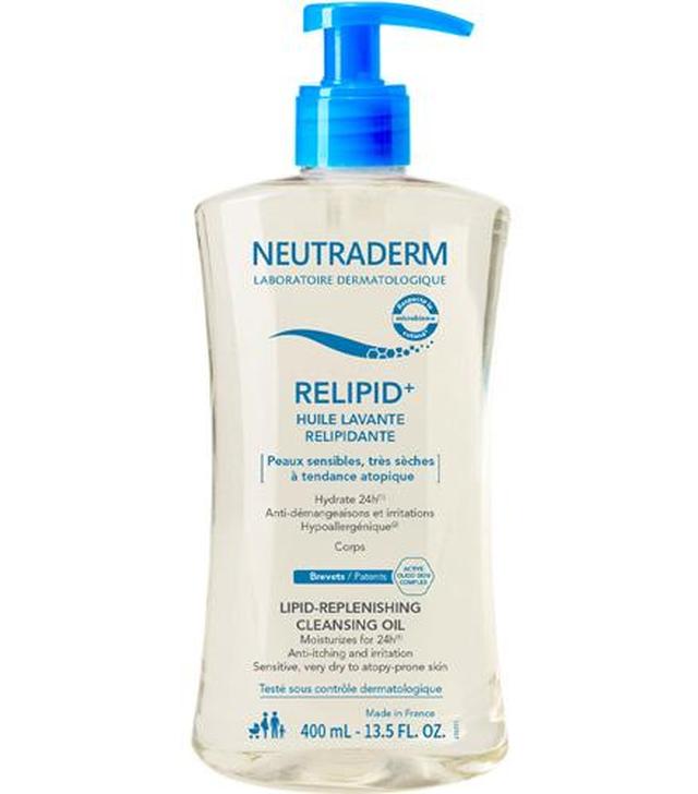 Neutraderm RELIPID+ Olejek do mycia ciała, 400 ml