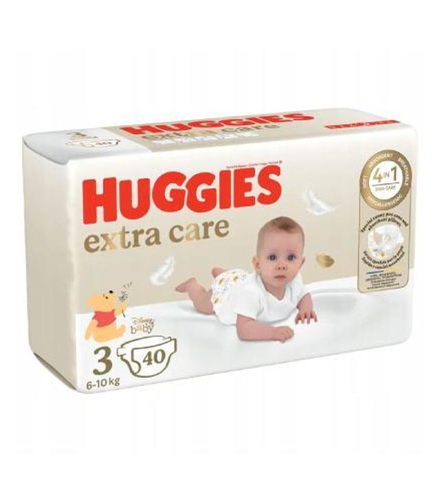 Huggies Pieluchy extra care 3 (6-10 kg), 40 sztuk