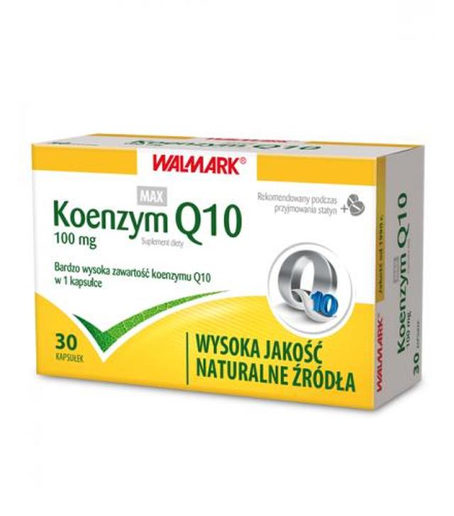 WALMARK KOENZYM Q10 MAX 100 mg - 30 kaps.