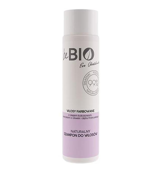 BeBio Naturalny Szampon do włosów farbowanych, 300 ml cena, opinie, skład