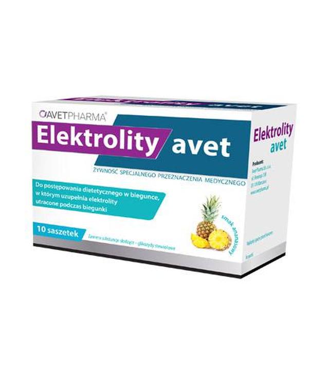 ELEKTROLITY AVET - 10 sasz.  - ważny do 2025-04-30