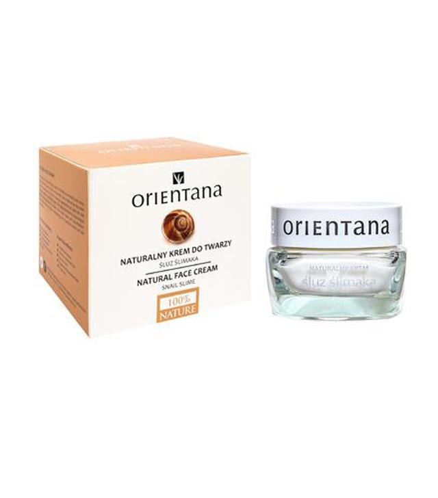 ORIENTANA Krem do twarzy ze śluzem ślimaka - 50 ml - ważny do 2025-10-31