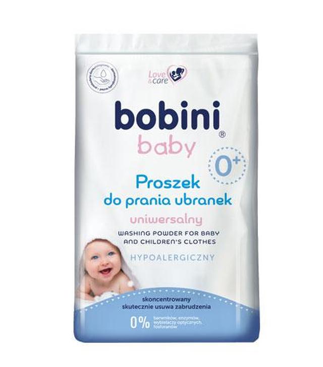 Bobini Baby Hypoalergiczny Proszek do prania ubranek niemowlęcych i dziecięcych, 1,2 kg