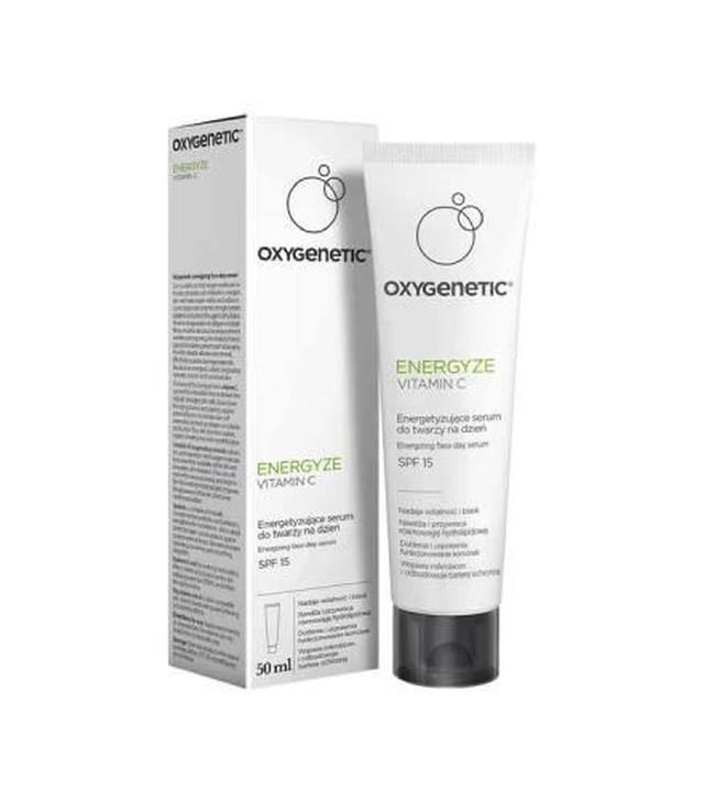Oxygenetic Energyze vitamin C, energetyzujące serum do twarzy na dzień, 50 ml