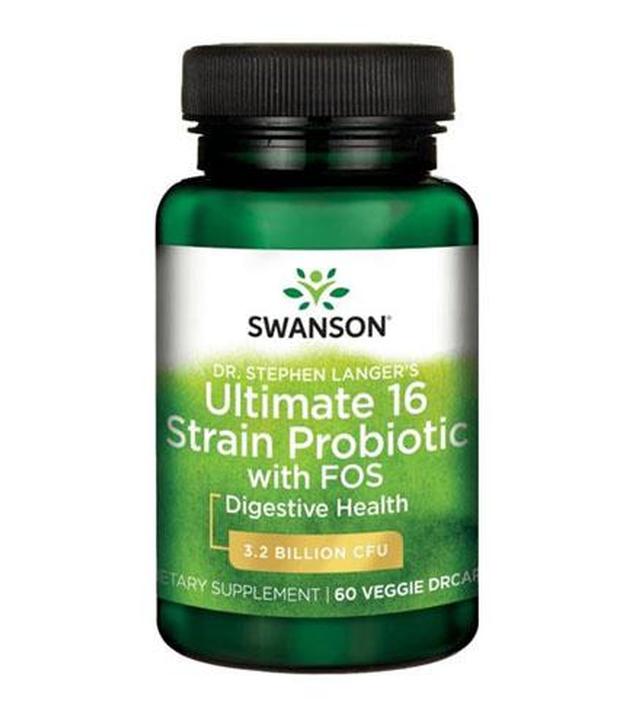 SWANSON Ultimate 16 strain probiotic, kapsułki, 60 sztuk