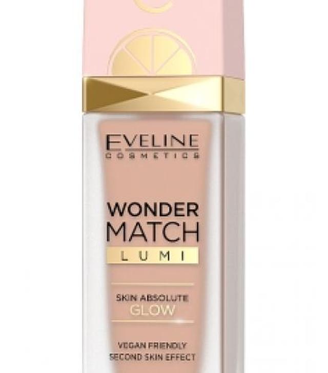 EVELINE Wonder Match Lumi Luksusowy podkład rozświetlający do twarzy, 20 Nude Warm, 30 ml