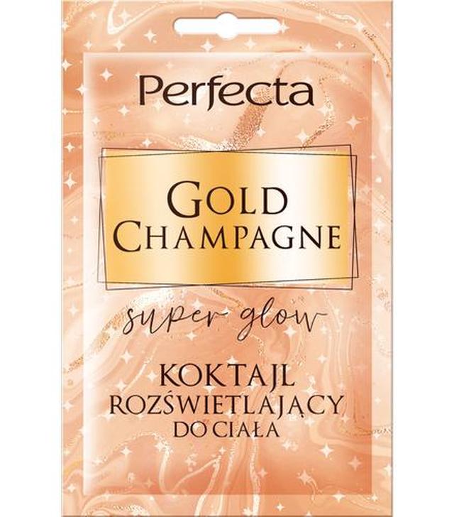 Perfecta Gold Champagne Koktajl rozświetlający do ciała, 18 ml, cena, opinie, skład  - ważny do 2025-02-28