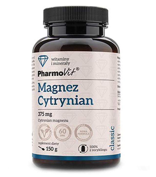 Pharmovit Magnez cytrynian 375 mg, 150 g