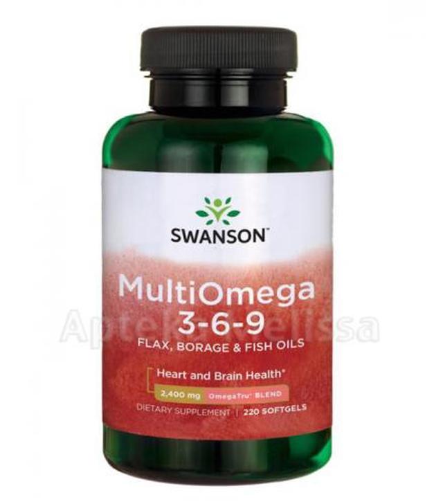 SWANSON MultiOmega 3-6-9 - 120 kaps.