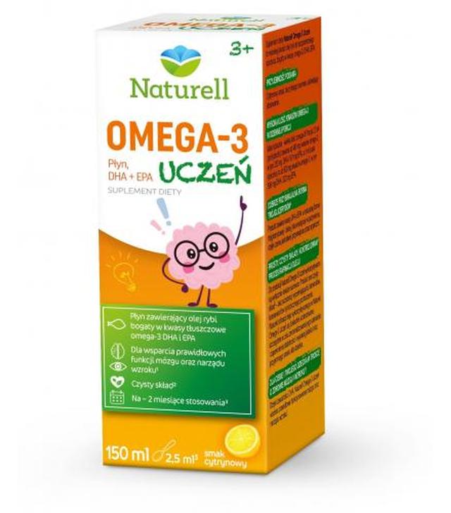 Naturell Omega 3 Uczeń, 150 ml