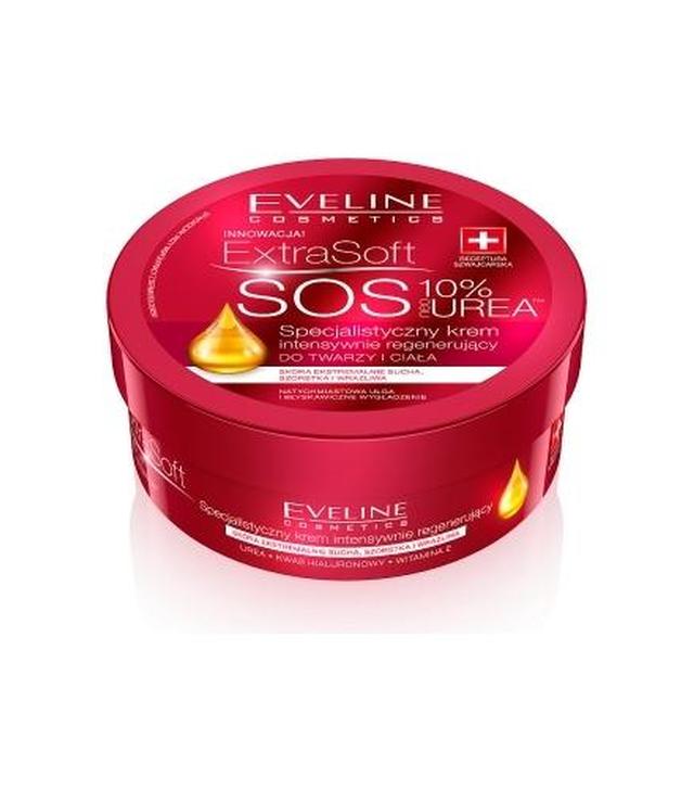 Eveline Extra Soft S.O.S.  Specjalistyczny krem intensywnie regenerujący do twarzy i ciała, 200 ml