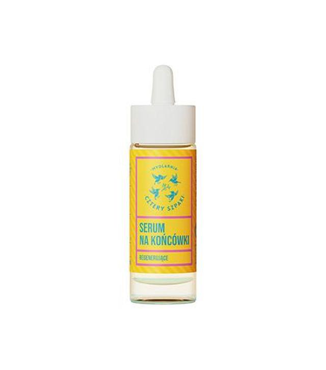 Mydlarnia Cztery Szpaki Serum do zniszczonych końcówek Eukaliptus Cytrynowy, 30 ml - ważny do 2025-07-06
