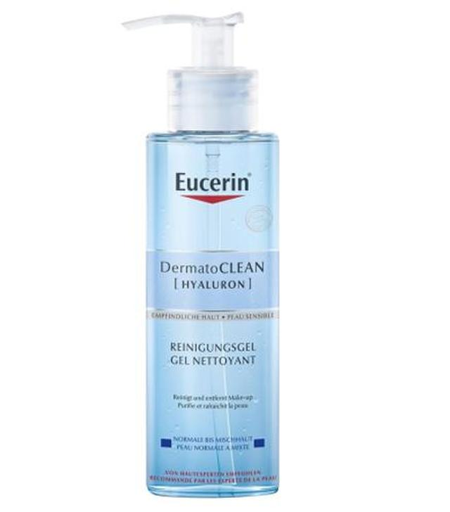 Eucerin Dermatoclean Hyaluron Żel oczyszczający do każdego rodzaju skóry, 200 ml, cena, opinie, właściwości