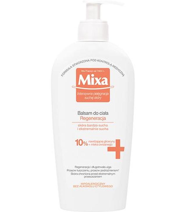 MIXA Balsam do ciała Regeneracja - 400 ml Do skóry ekstremalnie suchej - cena, opinie, właściwości