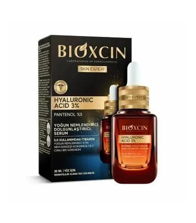 Bioxcin, Skin Expert, Serum nawilżające, kwas hialuronowy 3%, 30 ml