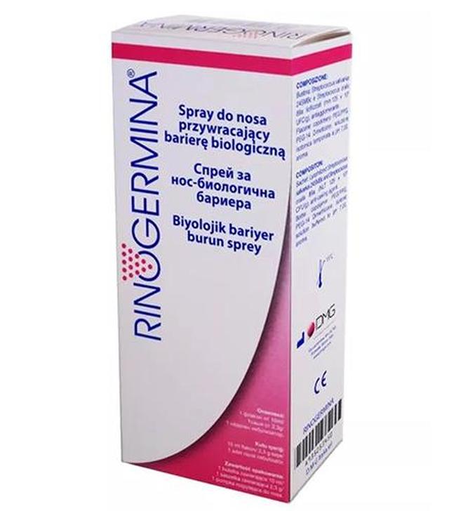 RINOGERMINA Spray do nosa przywracający barierę biologiczną, 1 zestaw