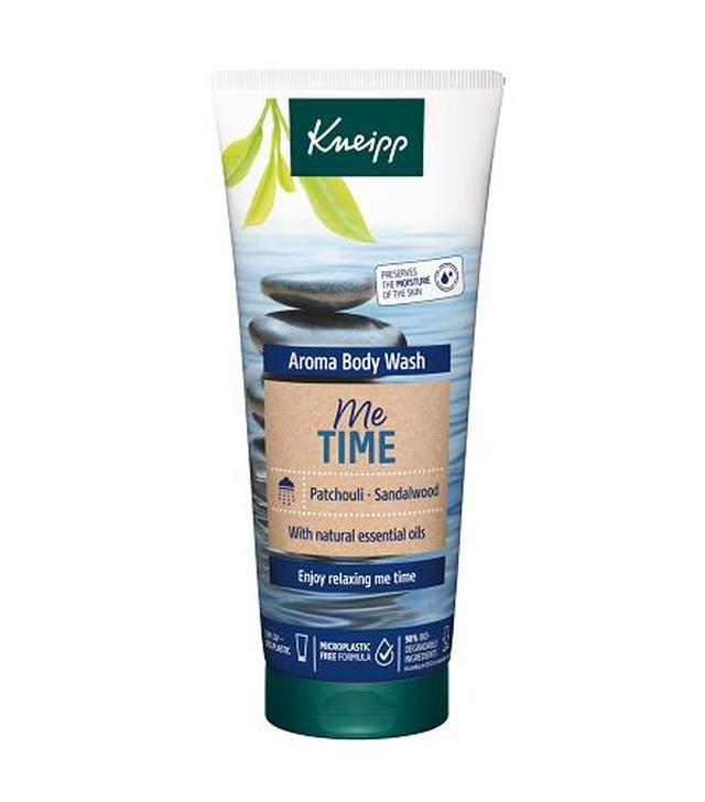 Kneipp Me Time, Pielęgnujący żel pod prysznic, Drzewo sandałowe i paczula, 200 ml