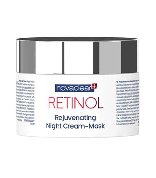 Novaclear Retinol Krem Maska na noc, 50 ml, cena, opinie, skład