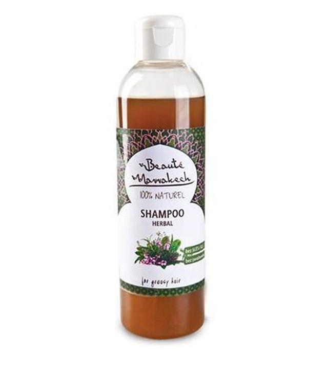 Beaute Marrakech Szampon normalizujący ziołowy do włosów przetłuszczających Wegański - 250 ml