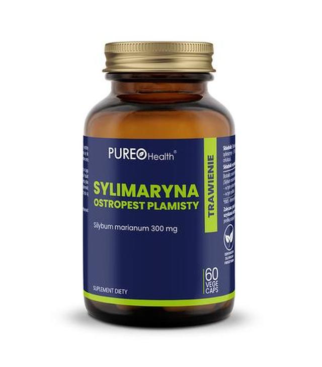 PUREO Health Sylimaryna, Ostropest Plamisty, 60 kapsułek