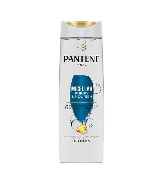 Pantene Pro - V Micellar Purify & Nourish Szampon oczyszczający, 400 ml, cena, opinie, właściwości