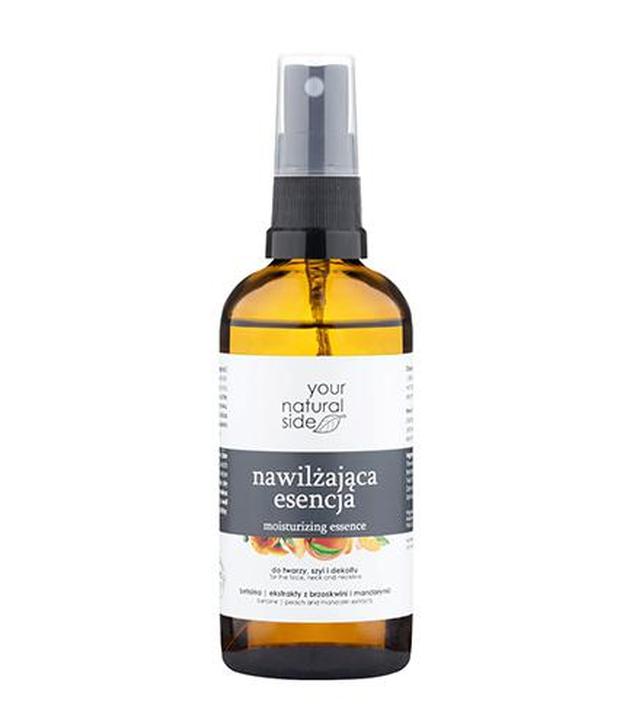 Your Natural Side Nawilżająca Esencja do twarzy szyi i dekoltu, 90 ml, cena, opinie, wskazania - ważny do 2025-08-03