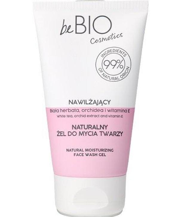 BeBio Naturalny Żel do mycia twarzy nawilżający, 150 ml