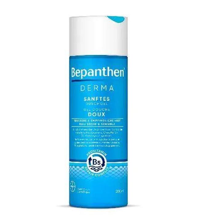 Bepanthen Derma Żel do mycia ciała do suchej i wrażliwej skóry, 200 ml