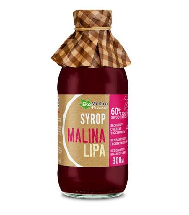 EKAMEDICA MALINA, LIPA Syrop - 300 ml