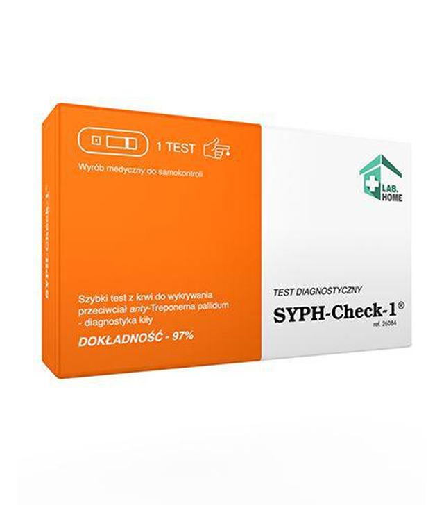 SYPH-CHECK-1 Szybki test do wykrywania kiły - 1 szt.