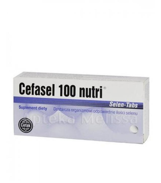 Cefasel 100 nutri Selen-Tabs - 60 tabl. - cena, opinie, wskazania