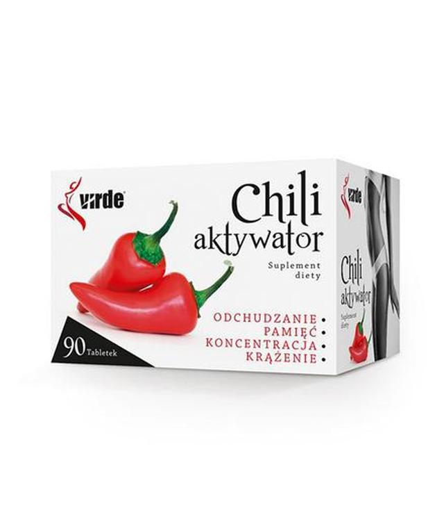 VIRDE Chili aktywator, 90 tabletek