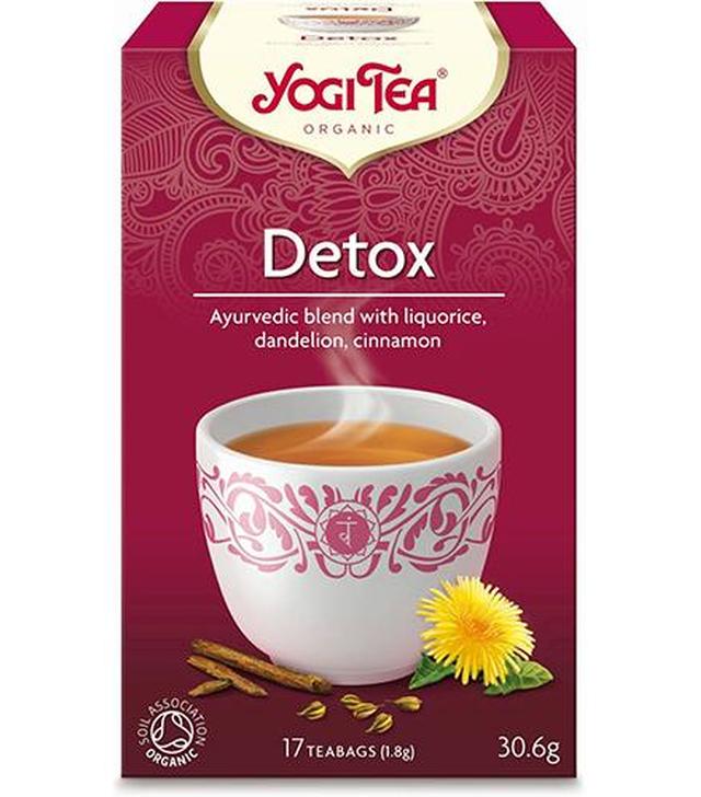 Yogi Tea Organic DETOX Detox BIO, 17 saszetek