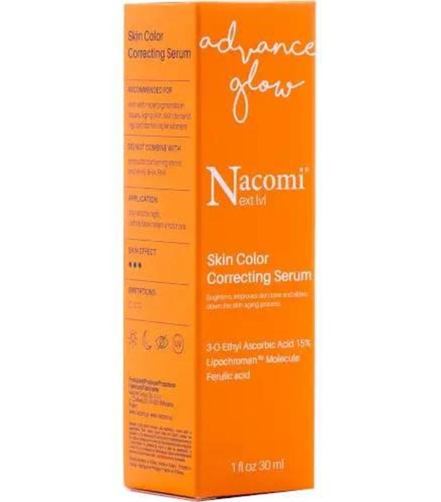 Nacomi Next Lvl serum korygujące koloryt skóry 30 ml