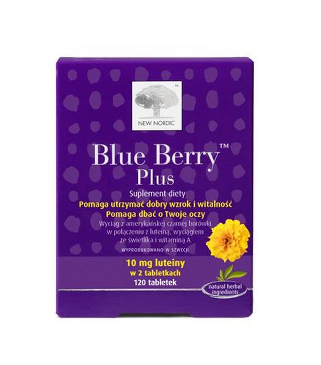 BLUE BERRY PLUS, 120 tabletek