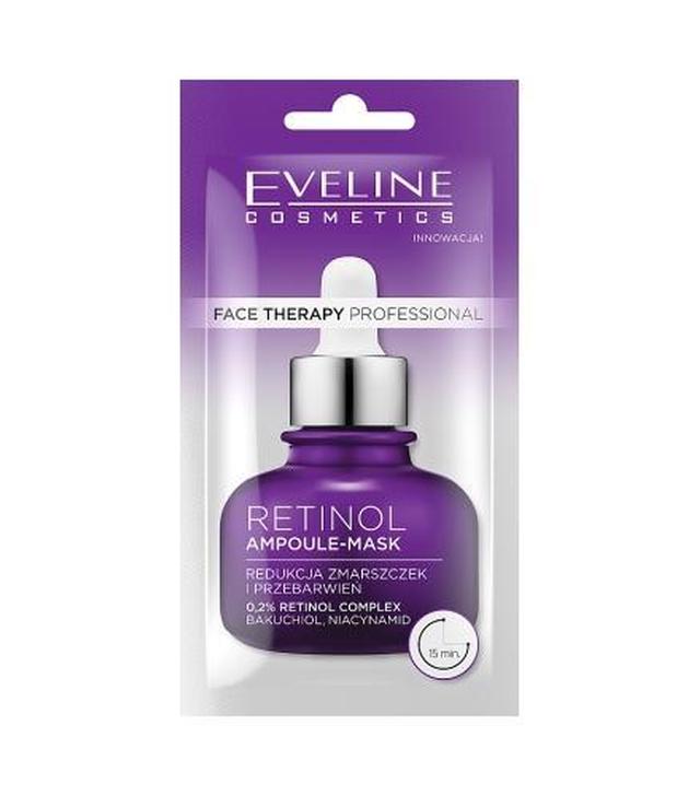 Eveline Face Therapy Professional Ampoule-mask Kremowa maseczka Retinol, 8 ml