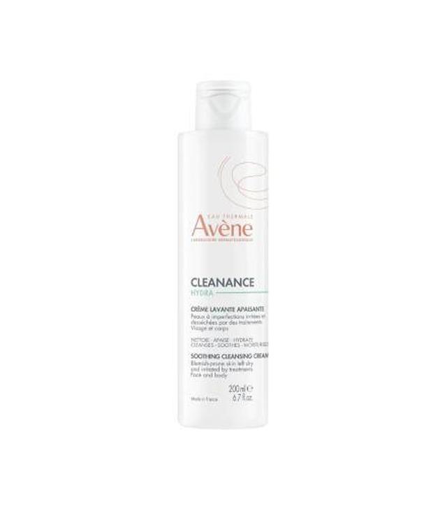 Avene Cleanance Hydra Krem oczyszczająco-łagodzący do twarzy, 200 ml