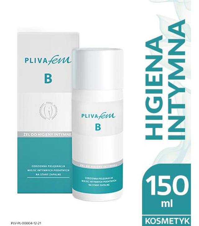 Plivafem B Żel do higieny intymnej - 150 ml - cena, opinie, właściwości