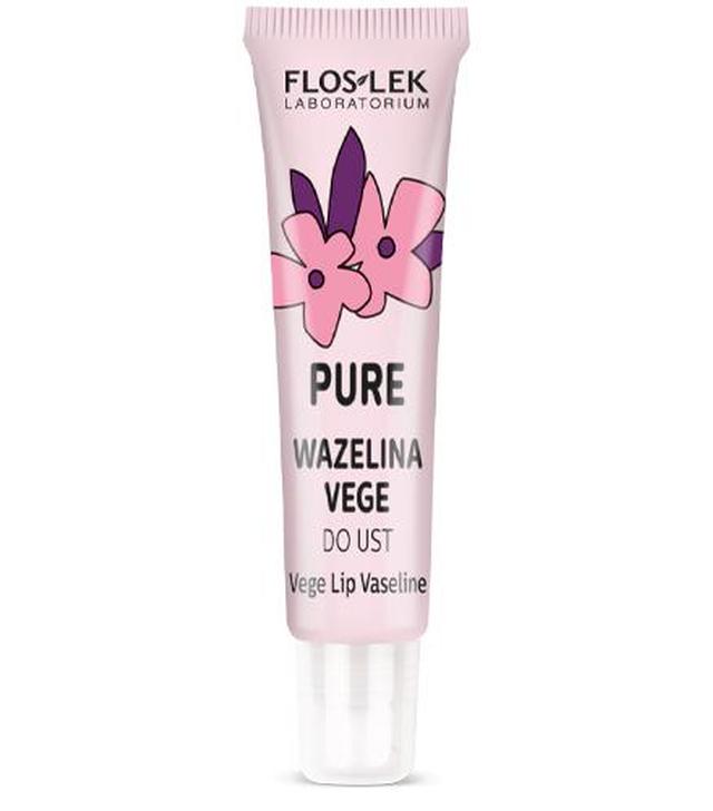 Flos-Lek Vege Wazelina do ust Pure, 10 g, cena, opinie, właściwości