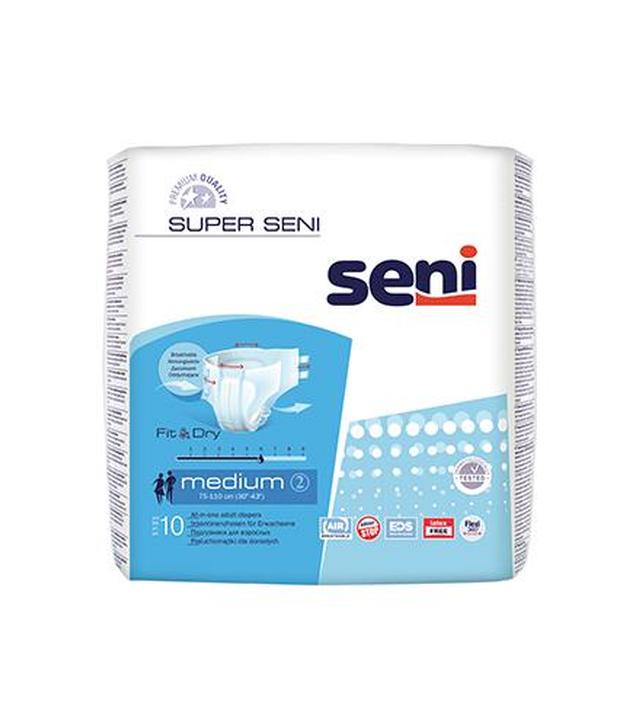 Seni Super Seni Medium A10 Pieluchomajtki, 10 sztuk