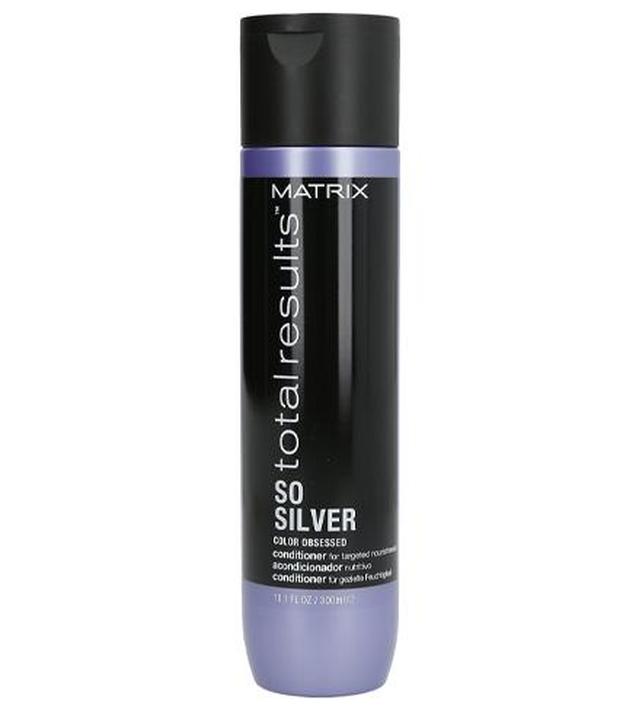 Matrix Total Results Color Obsessed So Silver Odżywka pielęgnująca włosy rozjaśniane i blond, 300 ml, cena, opinie, właściwości