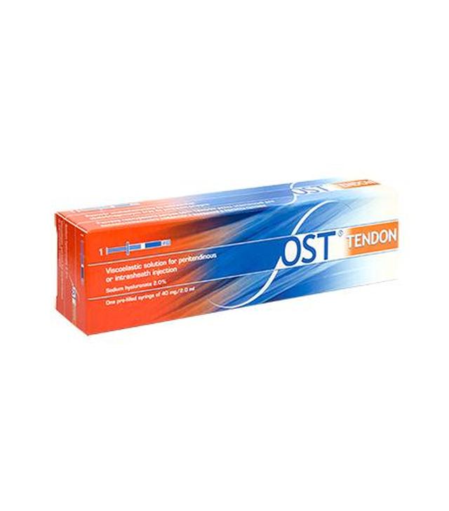OST TENDON - 1 ampułkostrzykwaka 40 mg/2 ml